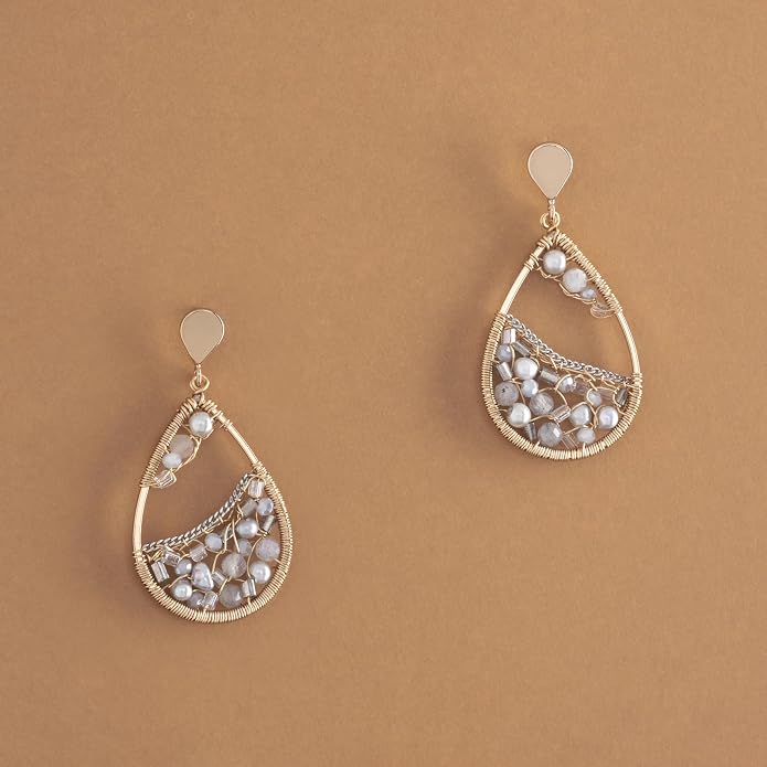 Dangle Bead Earring - Choice of Colors