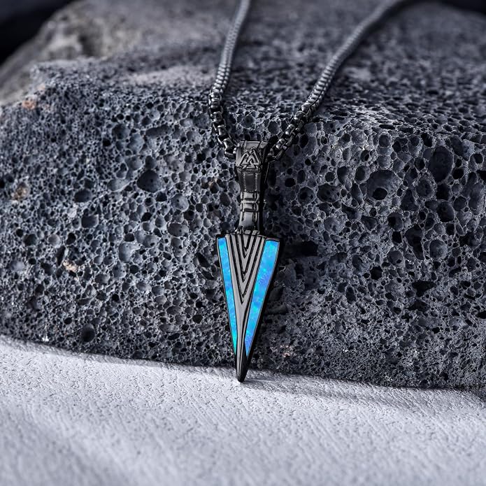 Viking Necklace for Men 925 Sterling Silver Viking Norse Pagan Jewelry Gifts for Women
