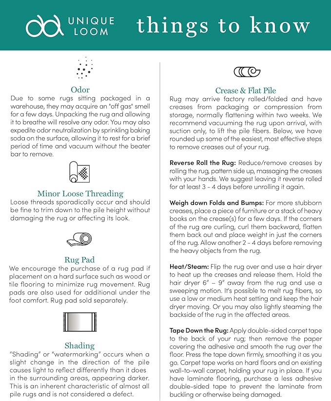 Unique Loom Solid Shag Collection Area Rug (5' 3" x 8' Oval, Snow White)