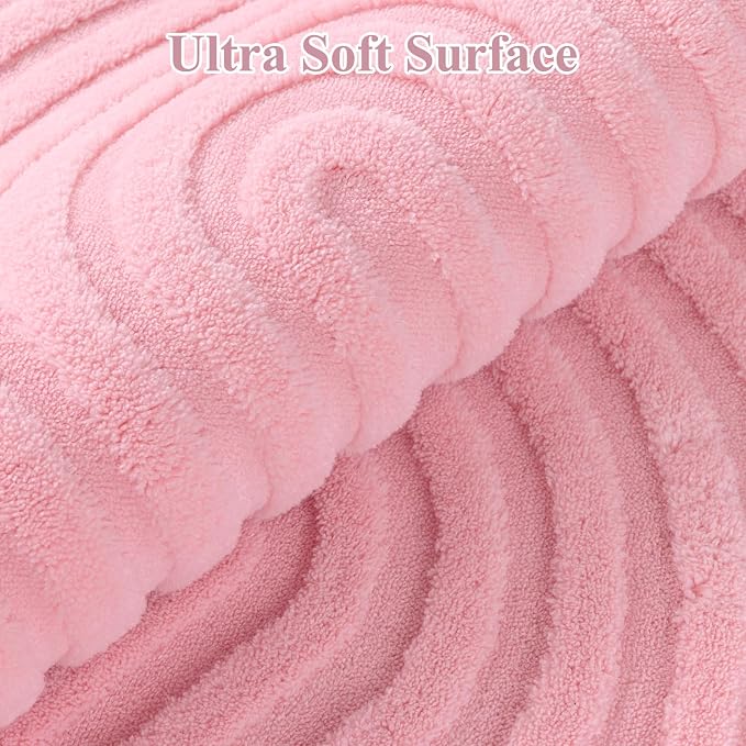 Pauwer Pink Area Rug for Girls Bedroom 2x3 Soft Fluffy Non Slip Machine Washable Rugs Arch Modern Indoor Mat Fuzzy Floor Carpet for Kids Nursery Living Room Dorm Playroom Dining Baby Home Decor