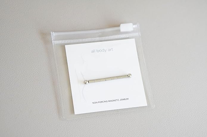 Non-Piercing Fake Adjustable Faux Industrial Piercing Earring