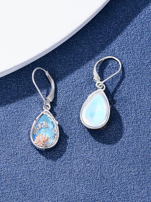 Seiyang Dangle Earrings 925 Sterling Silver Animal/American Flag/Turquoise Dangle Drop Earrings Jewelry Gifts for Women