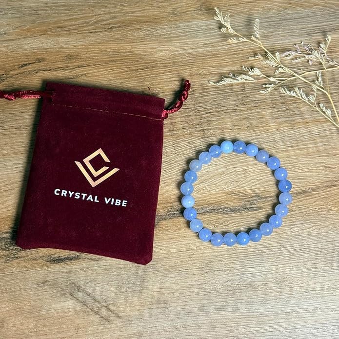 Crystal Vibe - Healing Crystal Bracelet for Women & Men | Natural Gemstone Bead Bracelet | Adjustable Handmade Energy Stone Bracelet | Bracelet for Meditation, Yoga & Daily Wear | Multiple Types