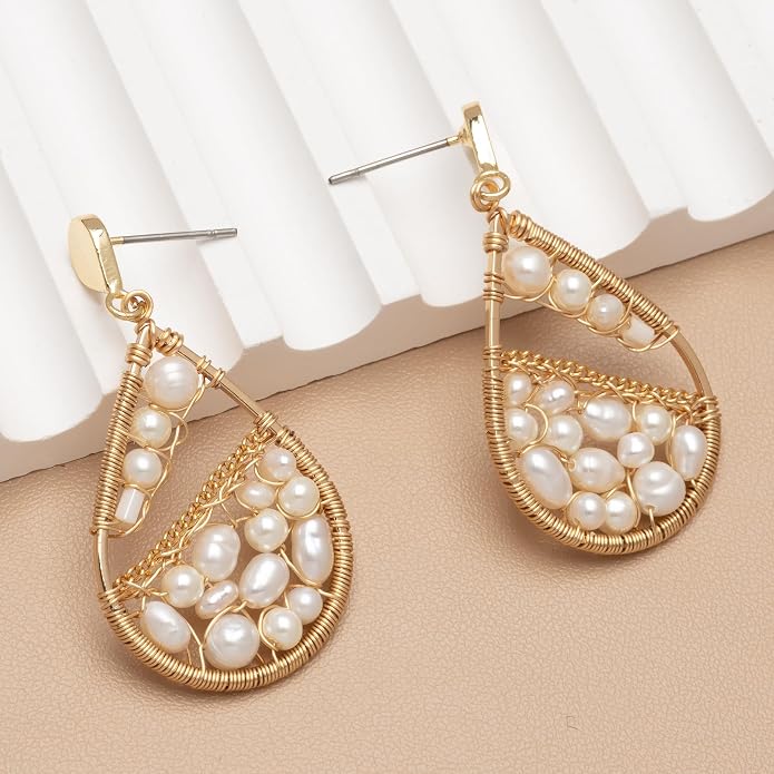 Dangle Bead Earring - Choice of Colors