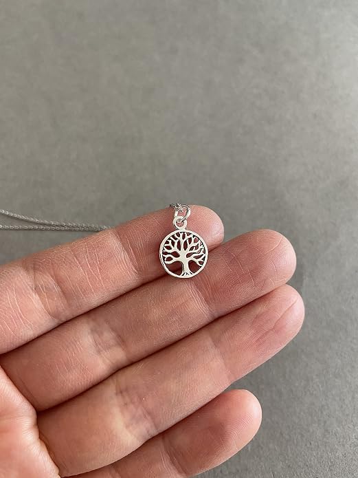 Sterling Silver Tree of Life Pendant Necklace