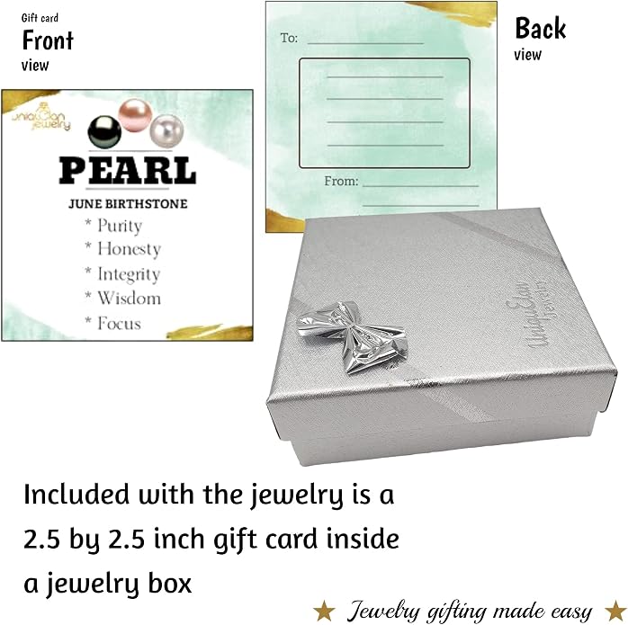 Natural gemstone 8mm round pendant with white gold over 925 sterling silver bezel cabochon plate and box chain, real genuine dainty birthstone gift for her, uniquelan jewelry