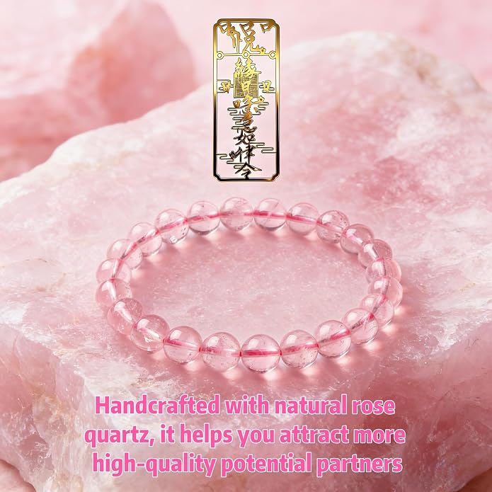 LINGYUAN Feng Shui Wealth and Luck Bracelet with Gold Foil Five Gods Amulet-Red Agate Cinnabar Gemstone Bracelet for Prosperity, Protection & Success, Lucky Charm Gift for Men & Women