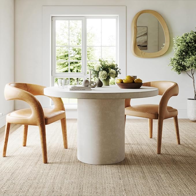 nuLOOM Daniela Off White Solid Flatweave Area Rug, 8' x 11'