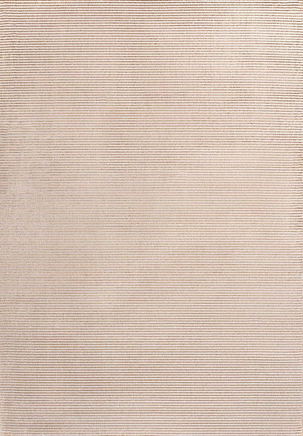 JONATHAN Y Cole Pinstripe High-Low White/Gold Indoor Area Rug, 8x10, Modern, Minimalist, Easy-Cleaning for Living Room, Bedroom, Kitchen, Pet Friendly, Non-Shedding (CAR101D-8)