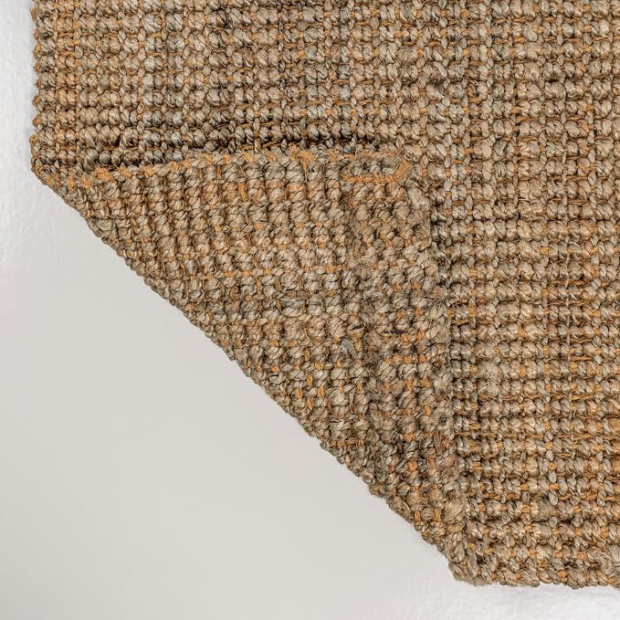 JONATHAN Y Biot Handwoven Jute Solid Natural Indoor Area Rug, 9x12, Traditional, Rustic, Farmhouse, Coastal, Easy-Cleaning for Living Room, Bedroom, Kitchen, Non-Shedding (NRF104A-9)