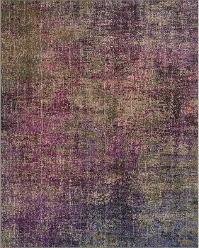 Washable Rugs 8x10 Area Rugs for Living Room,Bedroom,Dining Room-Modern Abstract Neutral Accent Rugs with Non Slip Backing,Large Soft Low Pile Carpet for Nursery Home Office (Stain-Resistant)