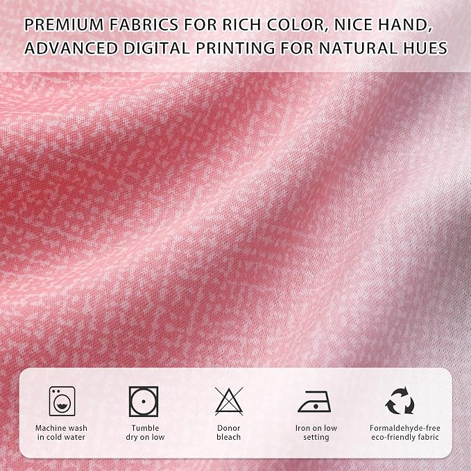 XiDi Short Curtains for Girls Bedroom Decor Kids Blackout Curtains for Nursery Room Darkening Rainbow Princess Unicorn Wall Decals Little Girl Pink Green Blue 34x63 Inches Long 2 Panels Set