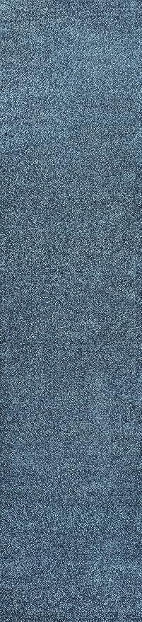 JONATHAN Y Haze Solid Low-Pile Turquoise Runner Rug 2x8, Coastal,Bohemian,Minimalist,Classic, Easy-Cleaning for Living Room,Bedroom,Kitchen,Pet Friendly,Non-Shedding (SEU100H-28)