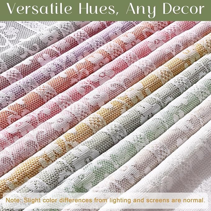 ASPMIZ Linen Kitchen Curtains Double Layer Kitchen Window Curtains Over Sink 24 Inch Sage Green Tier Curtain Light Filtering Rod Pocket Cafe Curtain Short Window Treatments with 2 Tiebacks, 26x24