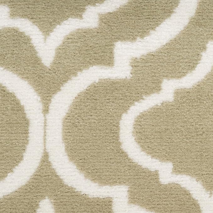 Nourison Home Jubilant Olive 2'3" x 7'3" Area Rug - Easy Clean, Non Shedding, Bed Room, Living Room, Dining Room, Kitchen (7' Runner)