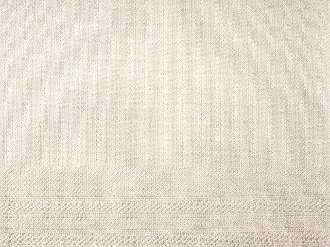 Berry Easy Jute Indoor Outdoor Rug, 6x9 Neutral Bordered Jute Look, Weather Resistant, Easy Care, Lightweight Outdoor Farmhouse Carpet for Patio, Porch, Living Room (6' x 9', Ivory)