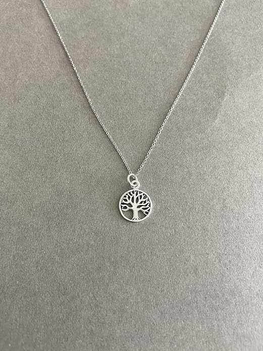 Sterling Silver Tree of Life Pendant Necklace