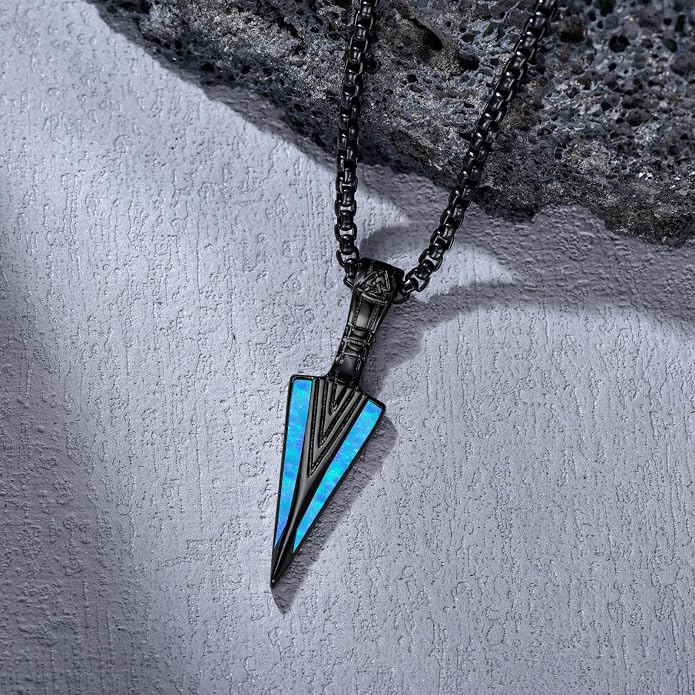 Viking Necklace for Men 925 Sterling Silver Viking Norse Pagan Jewelry Gifts for Women