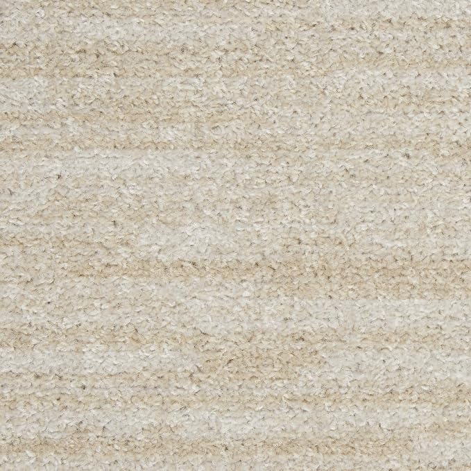 Nourison Home Nourison Essentials Ivory Beige 2' x 6' Area Rug - Easy Clean, Non Shedding, Bed Room, Living Room, Dining Room, Kitchen (6' Runner)