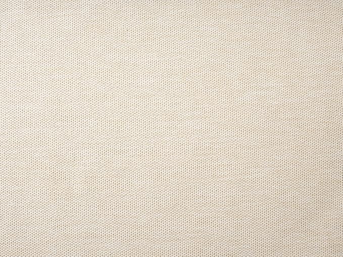 Angela Easy Jute Indoor Outdoor Rug, 5x7 Natural Solid Jute Look, Polyester, Durable & Easy Care Outdoor Farmhouse Carpet for Patio, Porch, Living Room (5' x 7', Ivory)