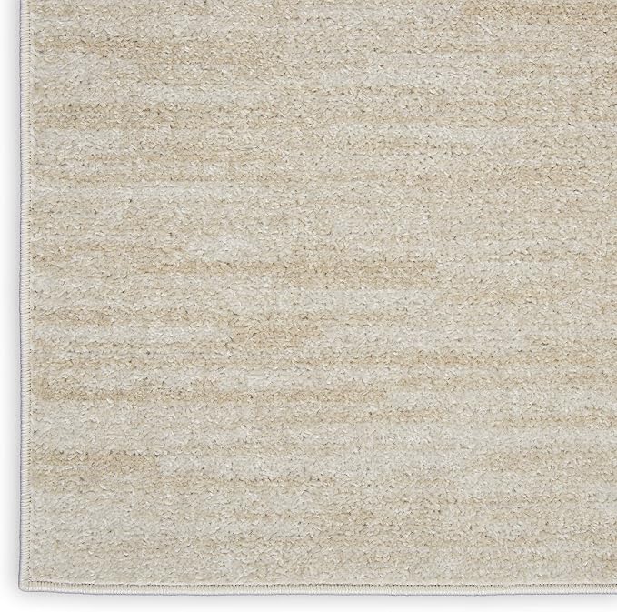 Nourison Home Nourison Essentials Ivory Beige 7' x 10' Area Rug - Easy Clean, Non Shedding, Bed Room, Living Room, Dining Room, Kitchen (7' x 10')