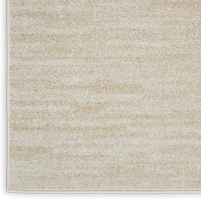 Nourison Home Nourison Essentials Ivory Beige 2' x 4' Area Rug - Easy Clean, Non Shedding, Bed Room, Living Room, Dining Room, Kitchen (2' x 4')