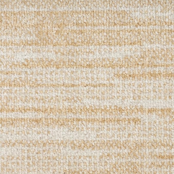 Nourison Home Nourison Essentials Ivory Gold 12' x 15' Area Rug - Easy Clean, Non Shedding, Bed Room, Living Room, Dining Room, Kitchen (12' x 15')