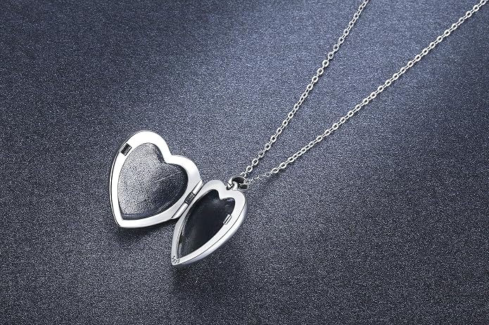 Cuoka 925 Sterling Silver Heart Necklace I Love You to The Moon and Back Pendant Sun Star Moon Necklace Jewelry for Women with Gifts Box