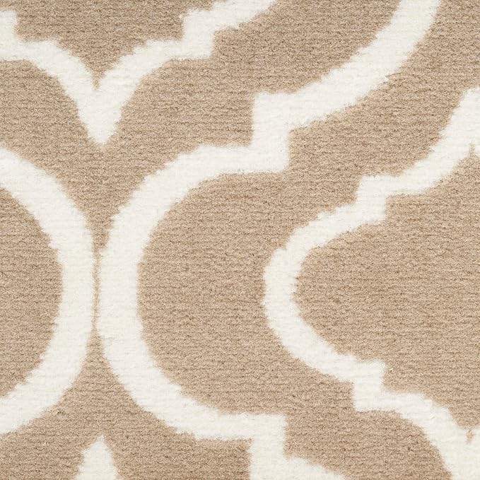 Nourison Home Jubilant 94x118 Indoor Transitional Polypropylene Fabric Rug in Taupe