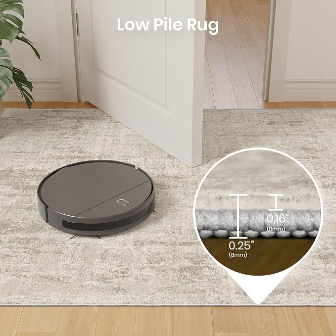 Valenrug Washable Rug 7x9 - Stain Resistant 7x9 Entryway Area Rugs for Living Room, Non Slip Backing Printed Rugs for Bedroom, Folable Area Rug(7'x9', Beige)