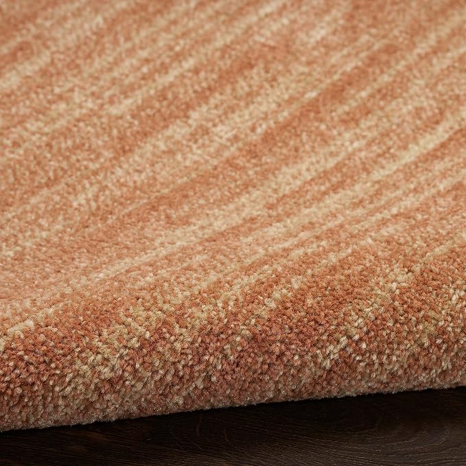 Nourison Home Nourison Essentials Rust 2'2" x 10' Area Rug - Easy Clean, Non Shedding, Bed Room, Living Room, Dining Room, Kitchen (10' Runner)