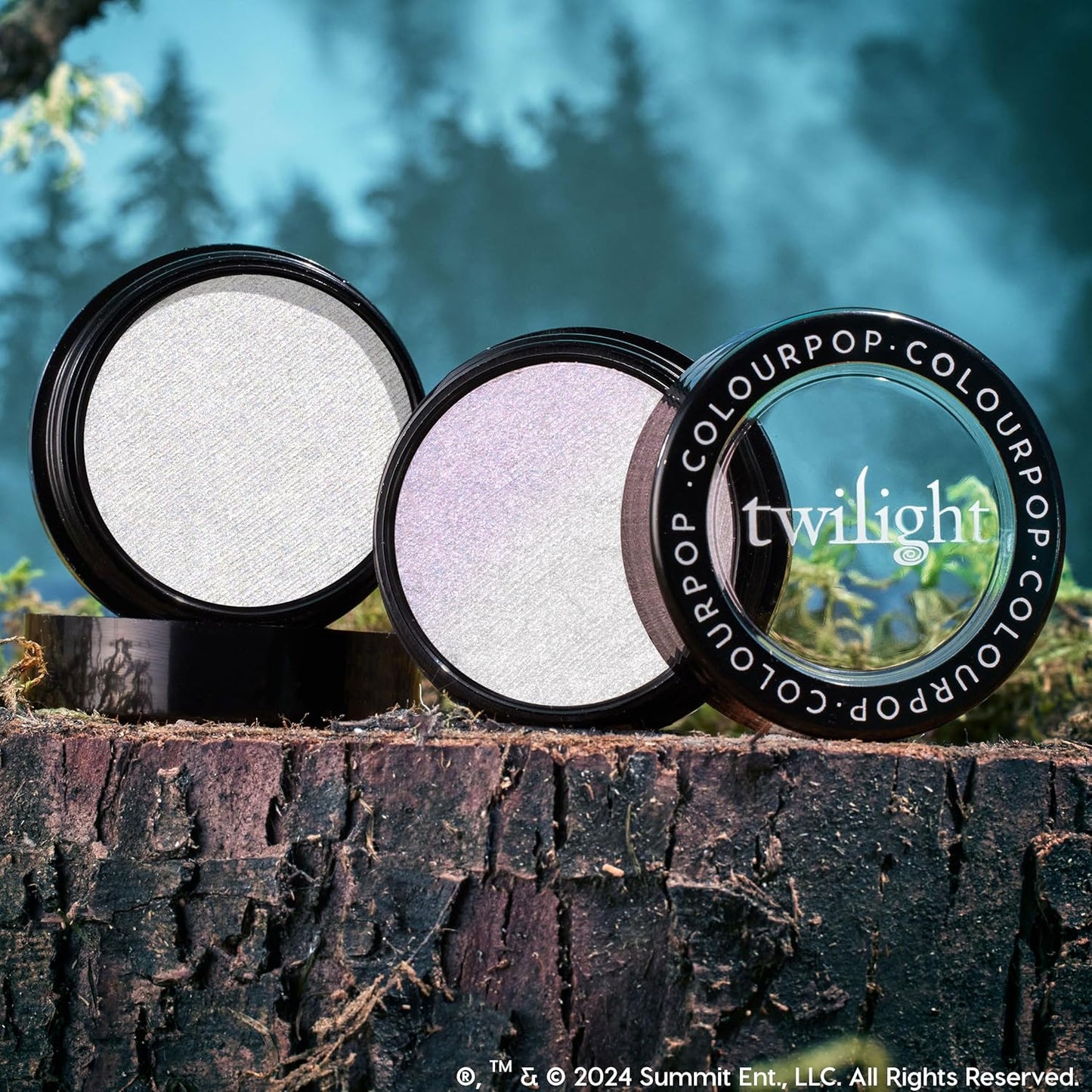 ColourPop x Twilight Super Shock Highlighter Makeup - High-Pigment, Crème-Powder Face Makeup - Buildable & Blendable Formula with a Unique Bouncy Texture - Vampire Skin (0.15 oz)