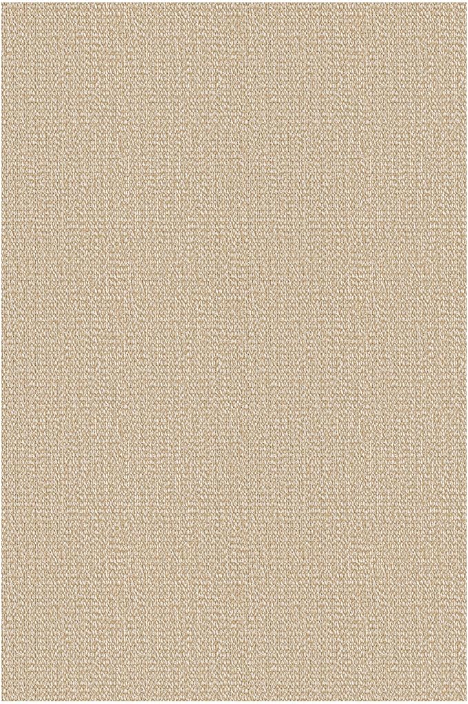 EARTHALL Washable Area Rugs 5x7 Ft Non Slip Living Room Rugs Cotton Dining Room Rug Braided Bedroom Rugs Indoor Outdoor Floor Carpet for Living Room, Bedroom, Dining Room, Golden Beige/White