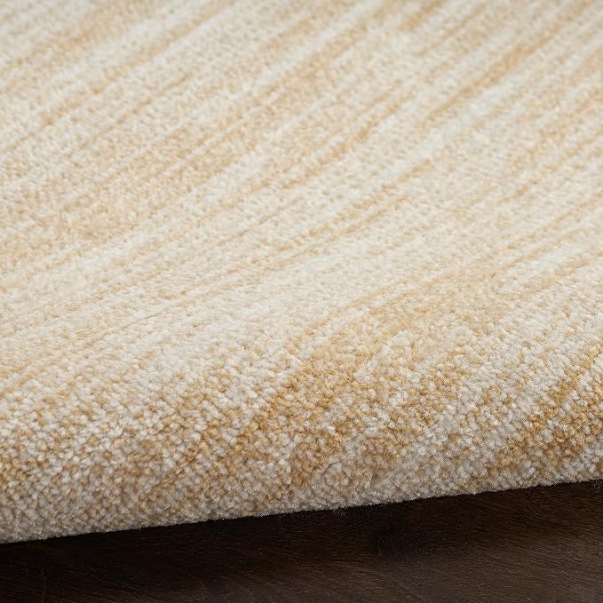 Nourison Home Nourison Essentials Ivory Gold 12' x 15' Area Rug - Easy Clean, Non Shedding, Bed Room, Living Room, Dining Room, Kitchen (12' x 15')