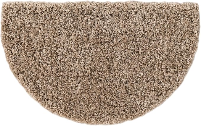 Unique Loom Solid Shag Collection Area Rug (2' 2" x 3' 7" Hearth Taupe)
