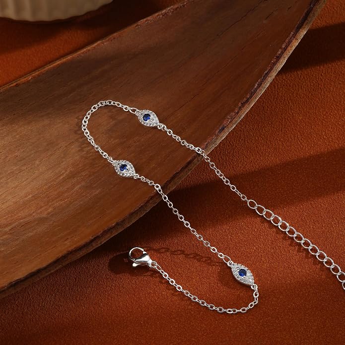 Ankle Bracelets for Women 14K Gold/Silver Plated Cross Heart Bead Anklet Waterproof Adjustable Chain Non Tarnish Cute Boho Trendy Dainty Summer Beach Foot Jewelry Gift for Her