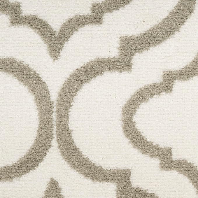 Nourison Home Jubilant Contemporary Ivory Green 7'10" x 9'10" Area Rug, Easy Clean, Non Shedding, Bed Room, Living Room, Dining Room, Kitchen (8x10)