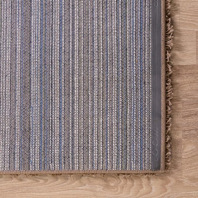 Unique Loom Solid Shag Collection Area Rug (2' 7" x 10' Runner, Sandy Brown)