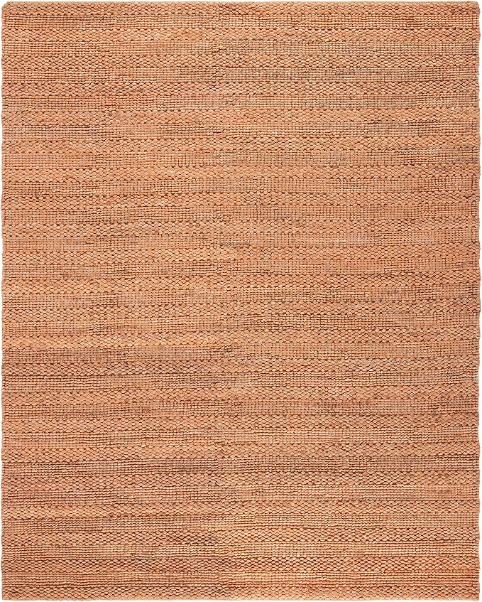 SAFAVIEH Natural Fiber Collection Area Rug - 10' x 14', Gold, Handmade Jute, Braided Woven Design, Ideal for Living Room, Bedroom (NF212E)