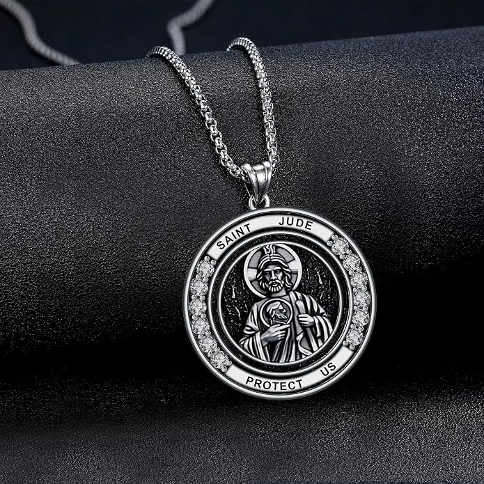 925 Sterling Silver Necklace for Men Women, Birthday Keepsake Jewelry Gifts for Mom Dad Friend