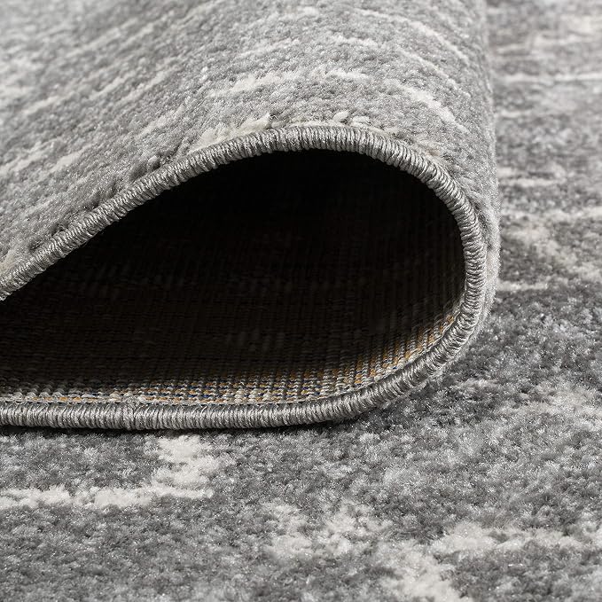 JONATHAN Y Boho Vintage Diamond Gray/Ivory Runner Rug 2X20 ft, Moroccan Hype for Living Room, Bedroom, Kitchen, Office, Easy-Cleaning, High Traffic, Pet-Friendly, Non-Shedding (MOH101C-220)