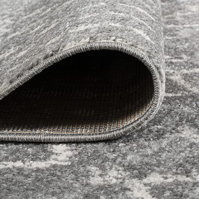 JONATHAN Y Boho Vintage Diamond Gray/Ivory Indoor Area Rug 12X18 ft, Moroccan Hype for Living Room, Bedroom, Kitchen, Office, Easy-Cleaning, High Traffic, Pet-Friendly, Non-Shedding (MOH101C-18)