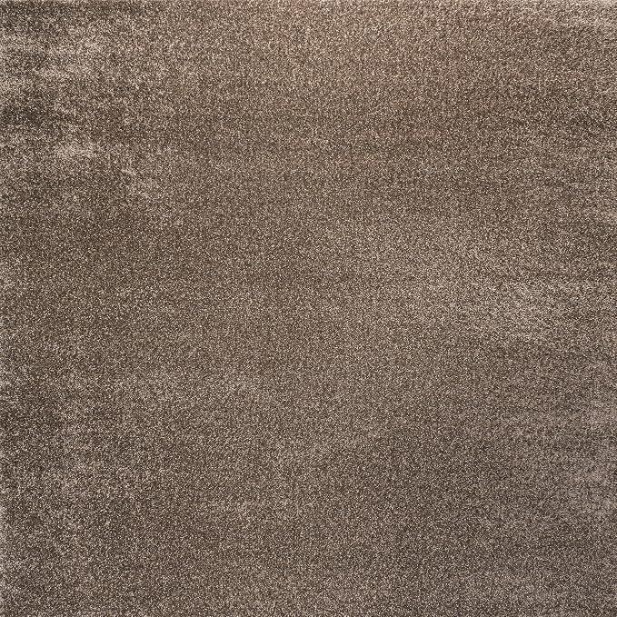 JONATHAN Y Haze Solid Low-Pile Brown 6' Square Indoor Area Rug, Coastal,Bohemian,Minimalist,Classic, Easy-Cleaning for Living Room,Bedroom,Kitchen,Pet Friendly,Non-Shedding (SEU100J-6SQ)