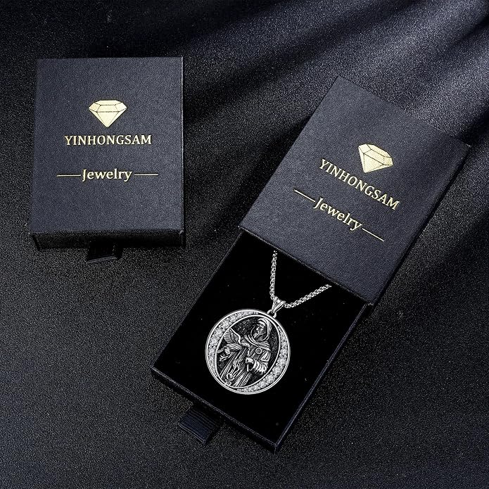 925 Sterling Silver Necklace for Men Women, Birthday Keepsake Jewelry Gifts for Mom Dad Friend