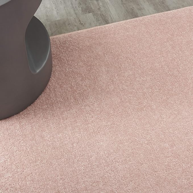 Nourison Home Nourison Essentials Pink 5' x 7' Area Rug - Easy Clean, Non Shedding, Bed Room, Living Room, Dining Room, Kitchen (5' x 7')