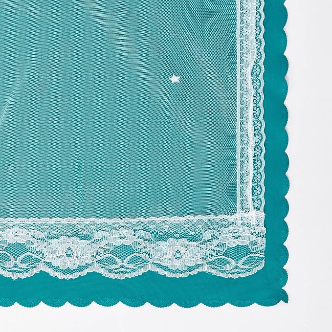 XiDi Blackout Curtains for Girls & Kids Room - 84" Long 2 Panel Teal Unicorn