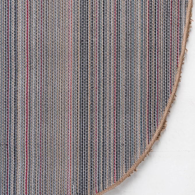 Unique Loom Solid Shag Collection Area Rug (3' 3" Round, Sandy Brown)