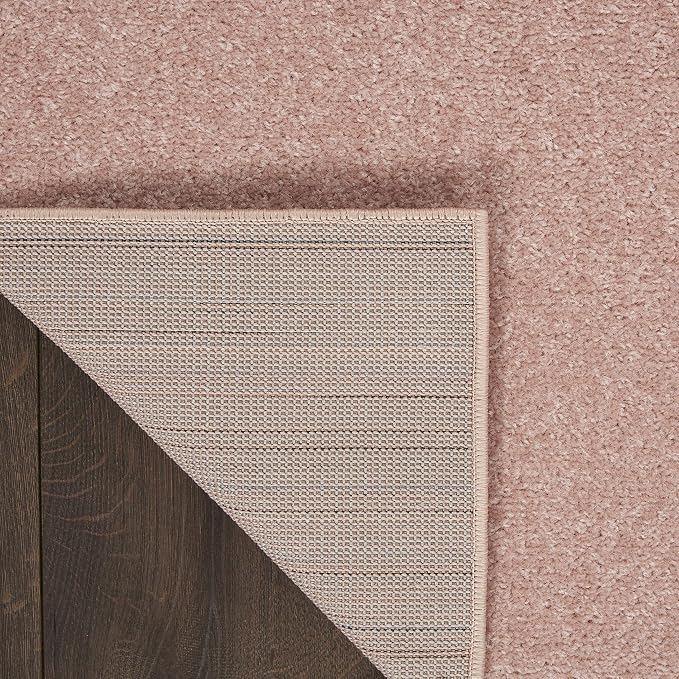Nourison Home Nourison Essentials Pink 7' x 10' Area Rug - Easy Clean, Non Shedding, Bed Room, Living Room, Dining Room, Kitchen (7' x 10')