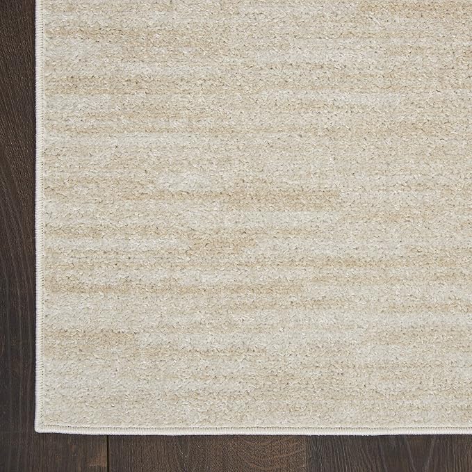 Nourison Home Nourison Essentials Ivory Beige 7' x 10' Area Rug - Easy Clean, Non Shedding, Bed Room, Living Room, Dining Room, Kitchen (7' x 10')